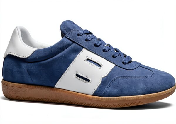 Blackstone Chaussures en daim homme – modèle Soul & Jasper Blue-0
