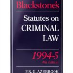 Livre Blackstone Press 4e édition - 262 pages - Anglais-0