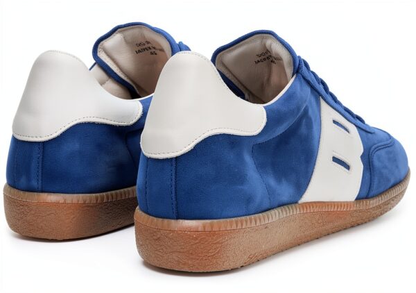 Blackstone Chaussures en daim homme – modèle Soul & Jasper Blue-3