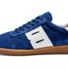 Blackstone Chaussures en daim homme – modèle Soul & Jasper Blue-4