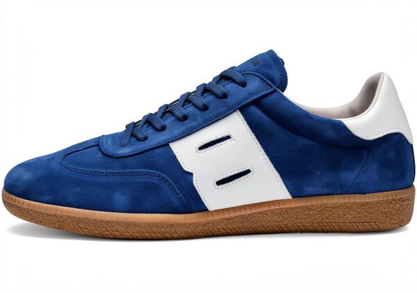Blackstone Chaussures en daim homme – modèle Soul & Jasper Blue-4