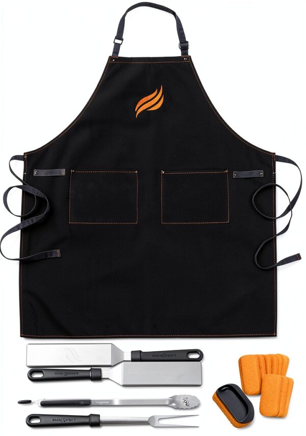 Blackstone Kit d'outils Pro 22 pièces – Acier inoxydable 6 en 1-0