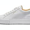 Blackstone Sneaker Baskets Femmes Crag FINN Low Blanc-4