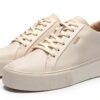 Blackstone Sneaker Baskets Femmes Crag FINN Low Blanc Confort Premium-1