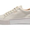 Blackstone Sneaker Baskets Femmes Crag FINN Low Blanc Confort Premium-4