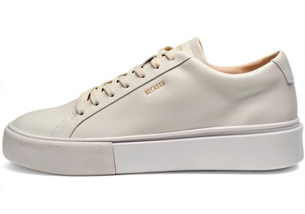 Blackstone Sneaker Baskets Femmes Crag FINN Low Blanc Confort Premium-4