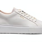 Blackstone Sneaker Baskets Femmes Crag FINN Low Blanc-0