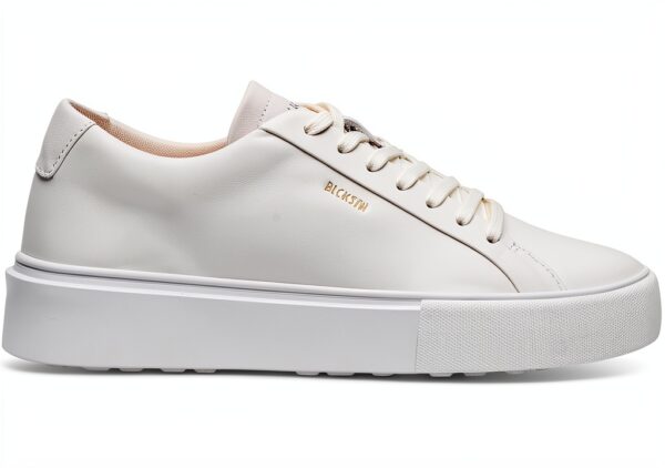 Blackstone Sneaker Baskets Femmes Crag FINN Low Blanc-0