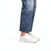 Blackstone Sneaker Baskets Femmes Crag FINN Low Blanc Confort Premium-8