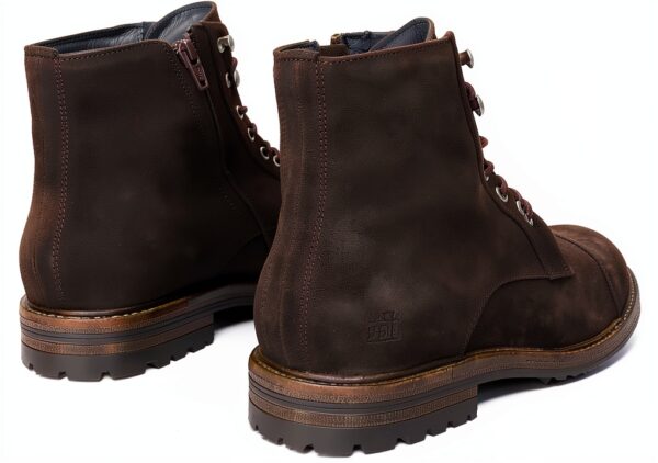Chaussures Blackstone Lace-ups Lester homme bottes marron foncé 14 cm-3