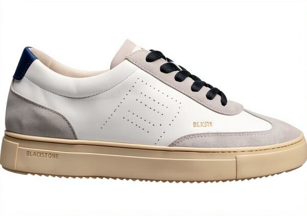 Blackstone Sneaker Low Hommes Slate Harper Perf, Chaussures de Sport-0