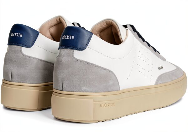 Blackstone Sneaker Low Hommes Slate Harper Perf, Chaussures de Sport-3