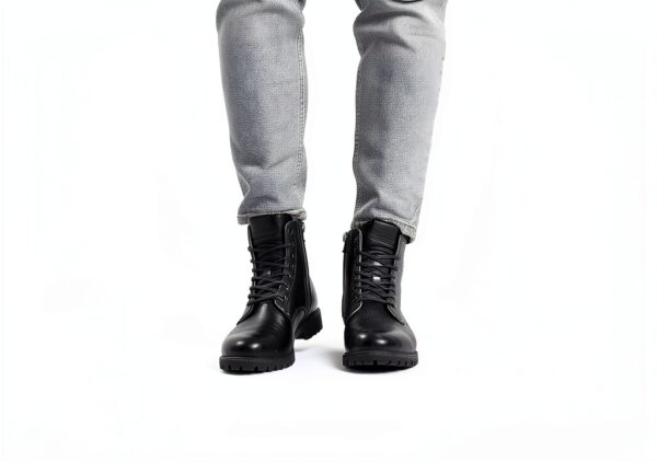 Bottes désert Blackstone Homme SG33 Noir 43 EU en cuir-7
