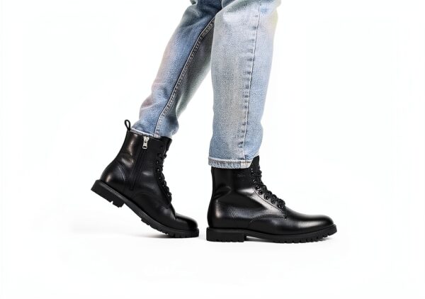 Bottes désert Blackstone Homme SG33 Noir 43 EU en cuir-8