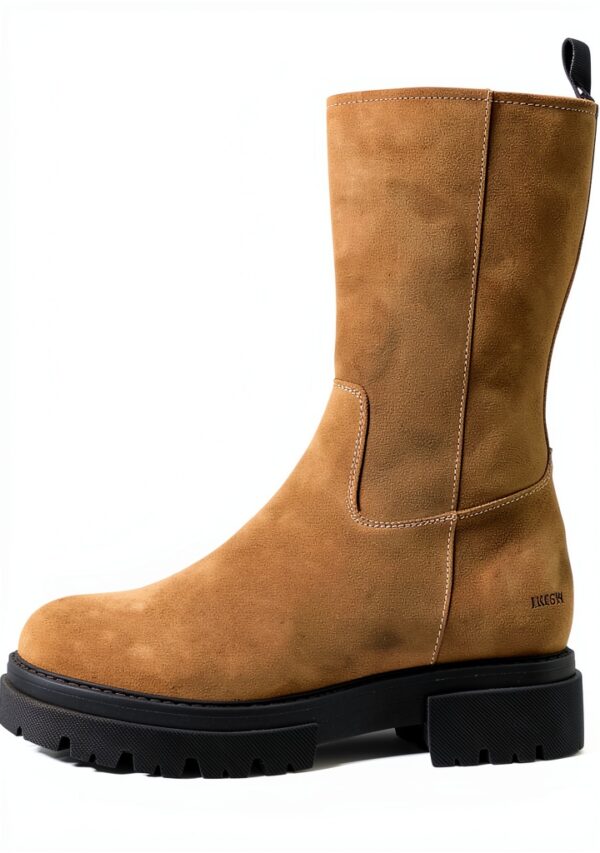 Blackstone Bottes Femme Rayna en Daim – Confort Premium, Zip Discret-4
