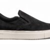 Blackstone Slip ons Connor Baskets Homme Bleu foncé Daim Confort-0