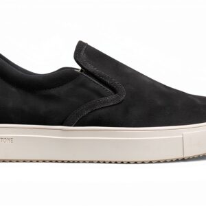 Blackstone Slip ons Connor Baskets Homme Bleu foncé Daim Confort-0