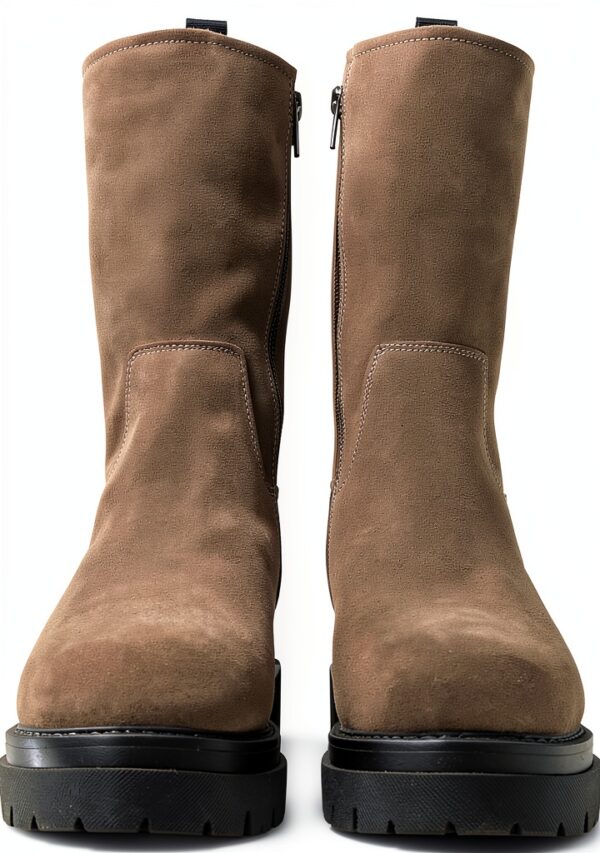 Blackstone Bottes Femme Rayna en Daim – Confort Premium, Zip Discret-7