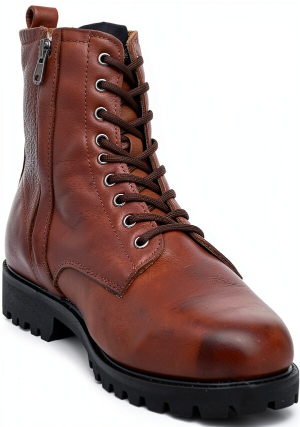 Chaussures Blackstone Lace Up Boots - Fur homme, cuir lisse, 43 EU-5