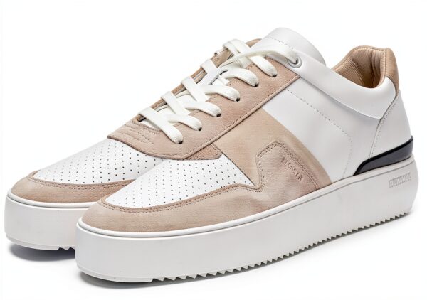 Blackstone Baskets Low Hommes Marble Colton Cuir Véritable-1