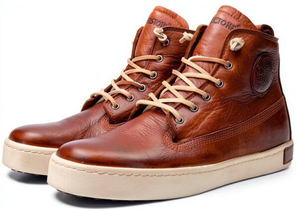 Blackstone Homme AM02.OLDY Baskets Hautes, Marron (Old Yellow), 50 EU-2