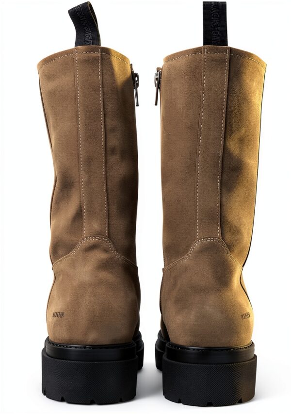 Blackstone Bottes Femme Rayna en Daim – Confort Premium, Zip Discret-2