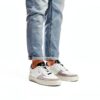 Blackstone Sneaker Hommes Baskets Cuir Véritable Crag RAGNER Vert-8