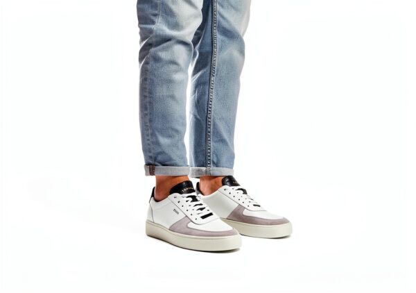 Blackstone Sneaker Hommes Baskets Cuir Véritable Crag RAGNER Vert-8