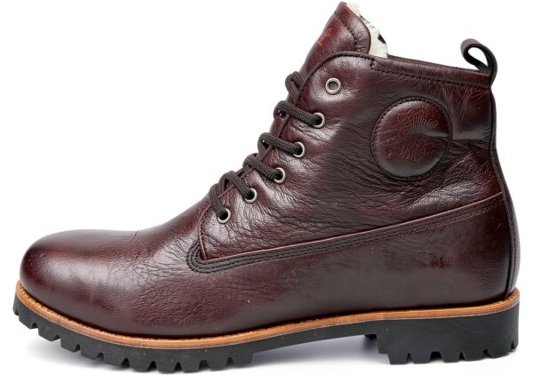 Bottes Blackstone Hommes COLIN noir – cuir véritable, laçage classique-4