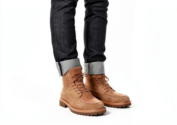 Bottes Blackstone Hommes GASTOWN BOAZ – Daim, Lacets Classiques-8