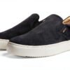 Blackstone Slip ons Connor Baskets Homme Bleu foncé Daim Confort-1