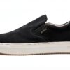 Blackstone Slip ons Connor Baskets Homme Bleu foncé Daim Confort-4