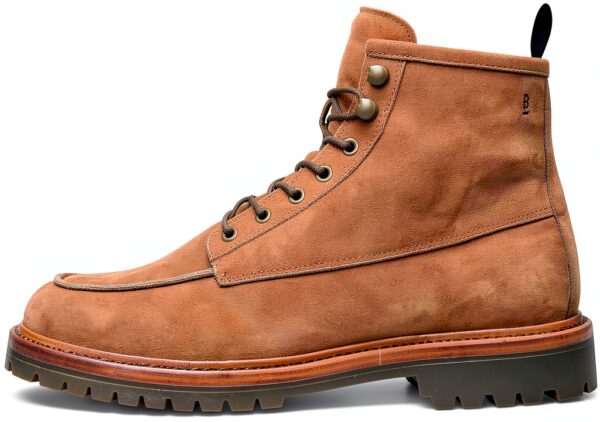 Bottes Blackstone Hommes GASTOWN BOAZ – Daim, Lacets Classiques-4