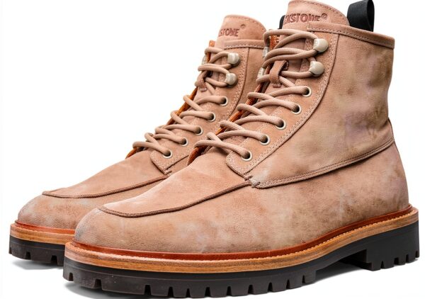 Bottes Blackstone Hommes GASTOWN BOAZ en daim Canteen Confort-1