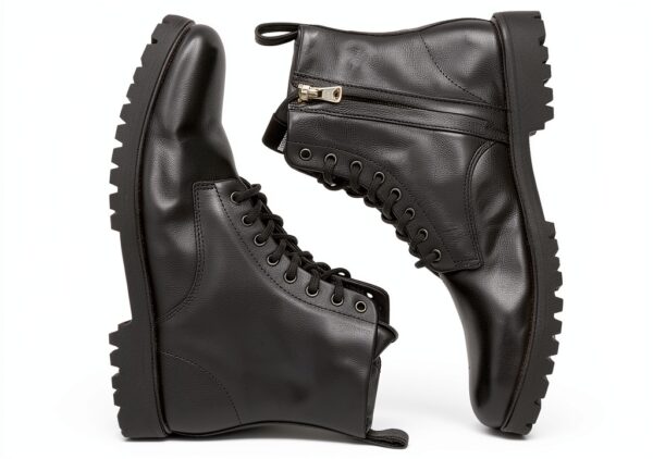 Bottes désert Blackstone Homme SG33 Noir 42 EU en cuir-5