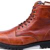 Chaussures Blackstone Lace Up Boots - Fur homme, cuir lisse, 43 EU-2