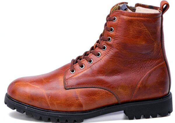 Chaussures Blackstone Lace Up Boots - Fur homme, cuir lisse, 43 EU-2