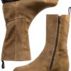Blackstone Bottes Femme Rayna en Daim – Confort Premium, Zip Discret-5