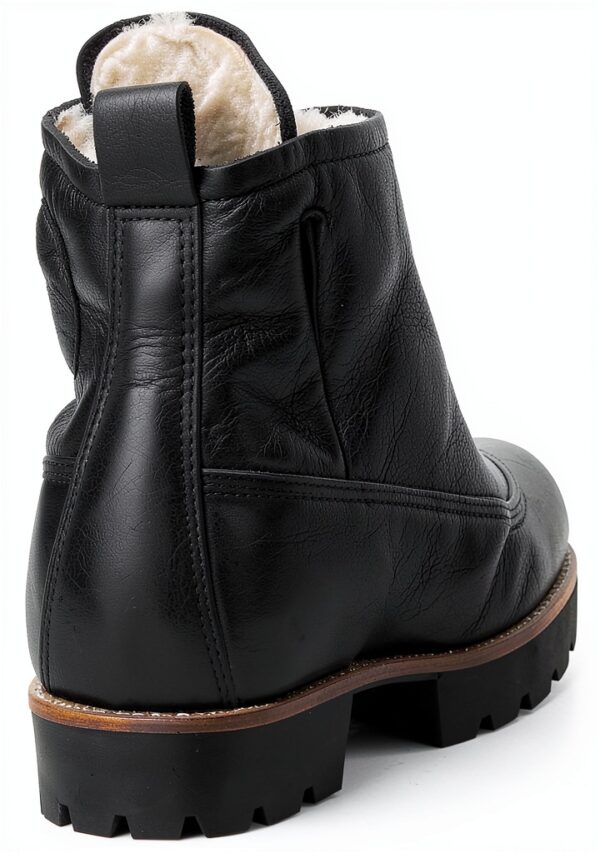 Bottes Blackstone Hommes COLIN noir – cuir véritable, laçage classique-2