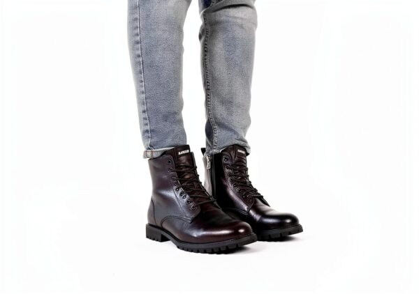 Bottes désert Blackstone Homme SG33 Noir 42 EU en cuir-6