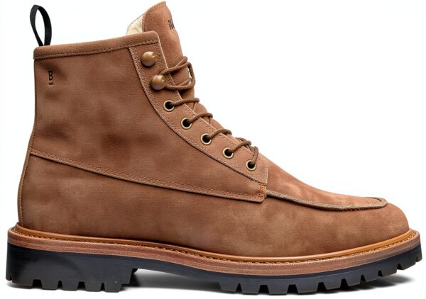 Bottes Blackstone Hommes GASTOWN BOAZ – Daim, Lacets Classiques-0