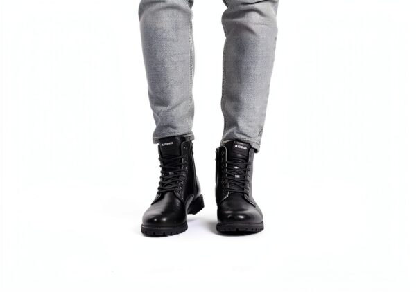 Bottes désert Blackstone Homme SG33 Noir 42 EU en cuir-7