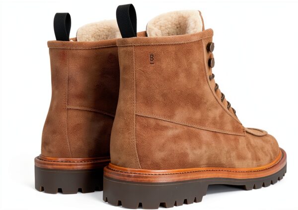 Bottes Blackstone Hommes GASTOWN BOAZ – Daim, Lacets Classiques-3