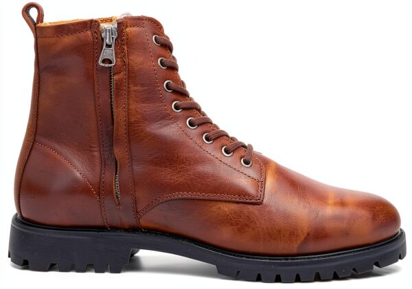 Chaussures Blackstone Lace Up Boots - Fur homme, cuir lisse, 43 EU-3