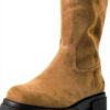 Blackstone Bottes Femme Rayna en Daim – Confort Premium, Zip Discret-1