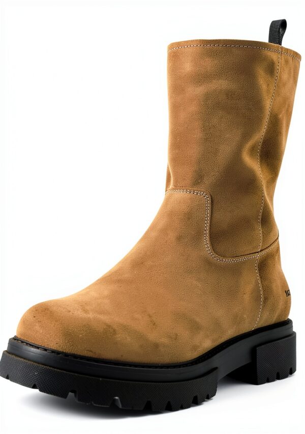 Blackstone Bottes Femme Rayna en Daim – Confort Premium, Zip Discret-1