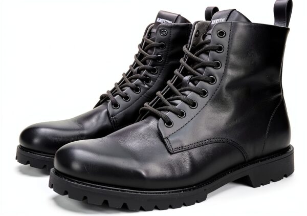 Bottes désert Blackstone Homme SG33 Noir 43 EU en cuir-1
