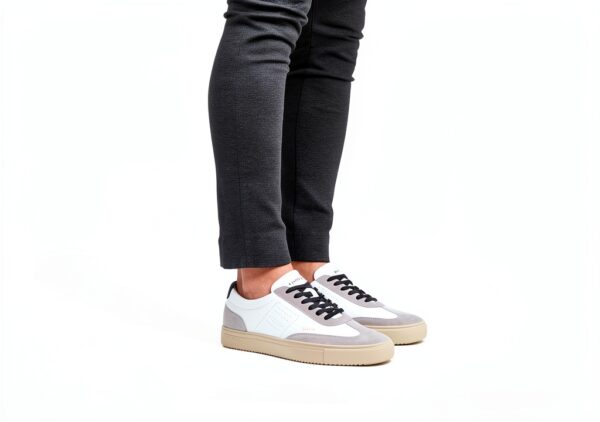 Blackstone Sneaker Low Hommes Slate Harper Perf, Chaussures de Sport-8