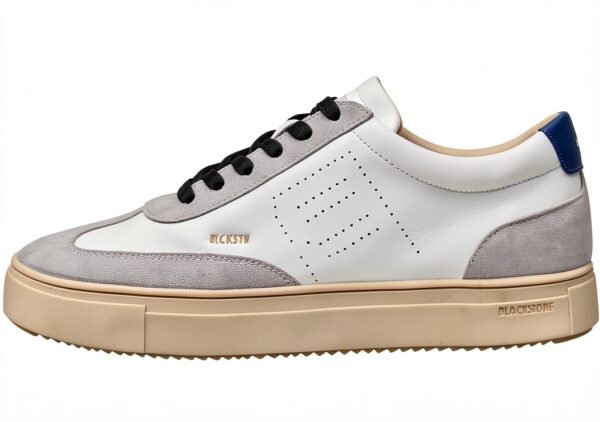 Blackstone Sneaker Low Hommes Slate Harper Perf, Chaussures de Sport-4
