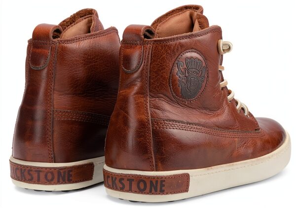 Blackstone Homme Am02.oldy Baskets Hautes en Cuir, Design Original-4
